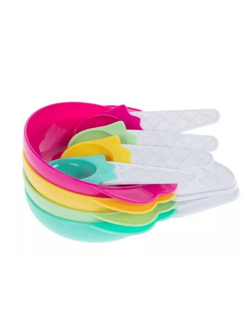 The Spring Shop 8PC Ice Cream Bowl With Spoons Hobby Lobby Party Summer Kids New